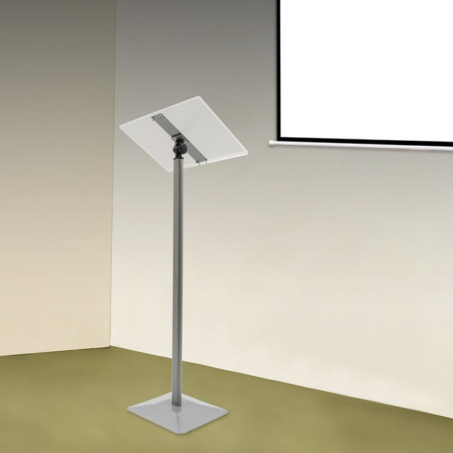 Acrylic Podium Stand Clear Lectern Pulpit for Classroom Wedding Churche Speech