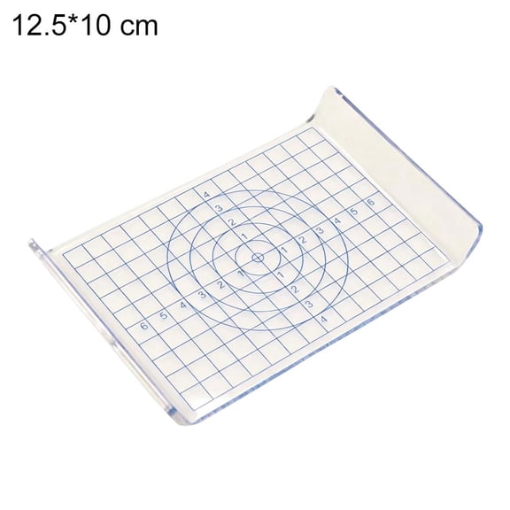 Acrylic Polymer Clay Board, Acrylic Clay Board Hand Sculpture Tools, U-Shaped Pressing Plates Board Clay Tools Pottery Clay Modeling for DIY Sculpting and Pottery Crafting Tools - Size B