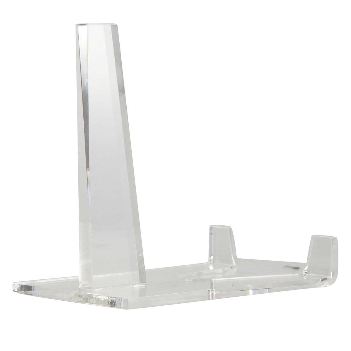 Clear Acrylic 5-inch Display Easel for Artwork and Plates