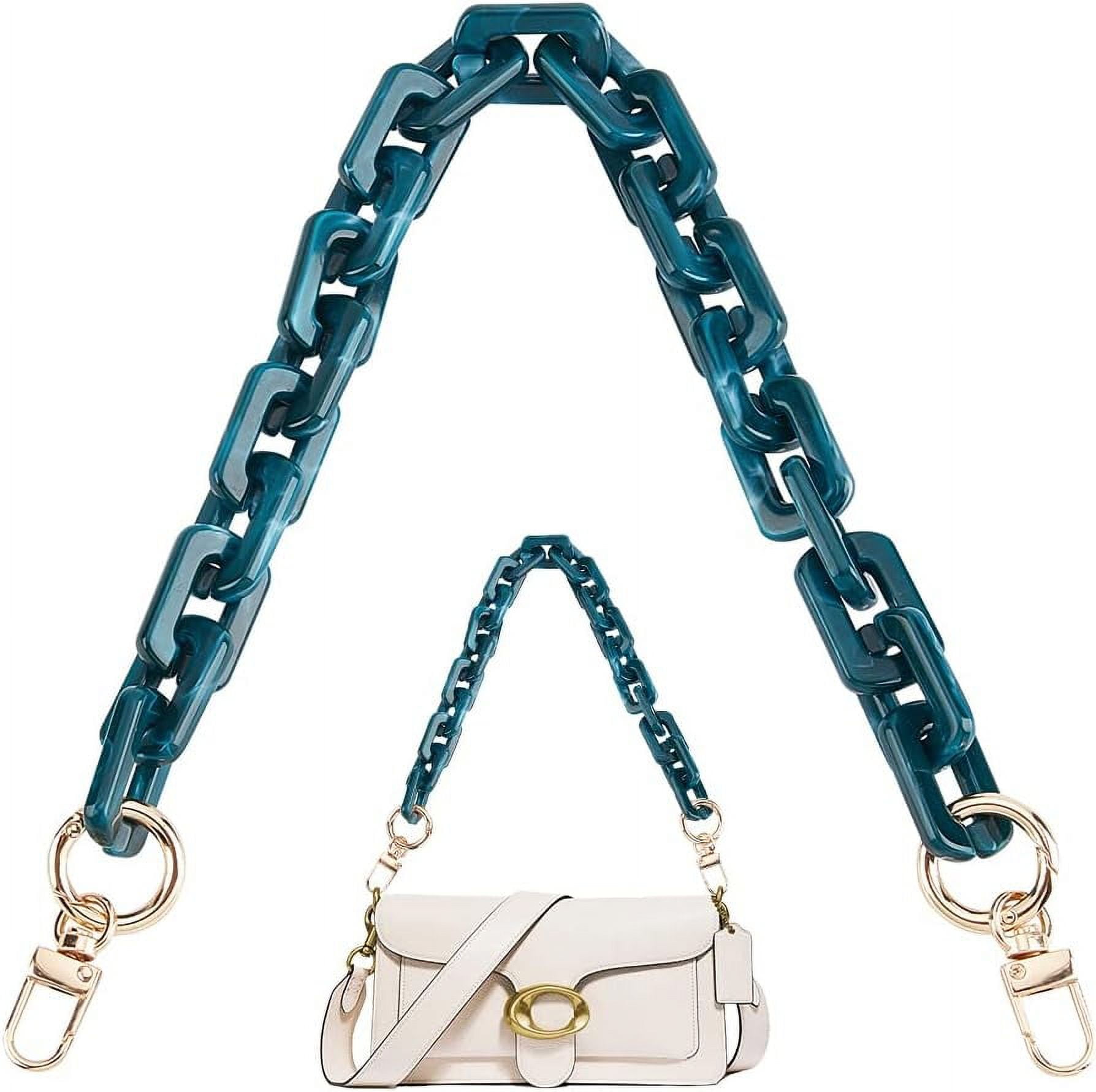 Acrylic Purse Chain Handle Inch Thick Resin Handbag Chain Strap  Replacement Shoulder Strap Clutches Short Bag Handles Purse Making  Decoration