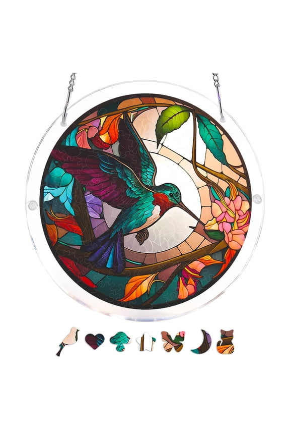 Acrylic Puzzle Piece Keychain Double Sided Photo Insert For Backpack Purse Keys Friendship Connection Gift For Mom Sister Friend (B)