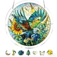 thumbnail image 1 of Acrylic Puzzle Suncatcher 83 Pieces, SunCatchers Puzzles Window Hanging, Home & Garden Decor, 7.4 in, 1 of 7
