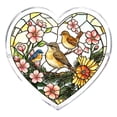 thumbnail image 1 of Acrylic Puzzles Suncatcher Window Hanging, 94 Pieces 7.5 Inch Sun Catcher Acrylic Puzzles Garden Decoration for Women Men Mom Birthday Gift Home Decor, 1 of 5