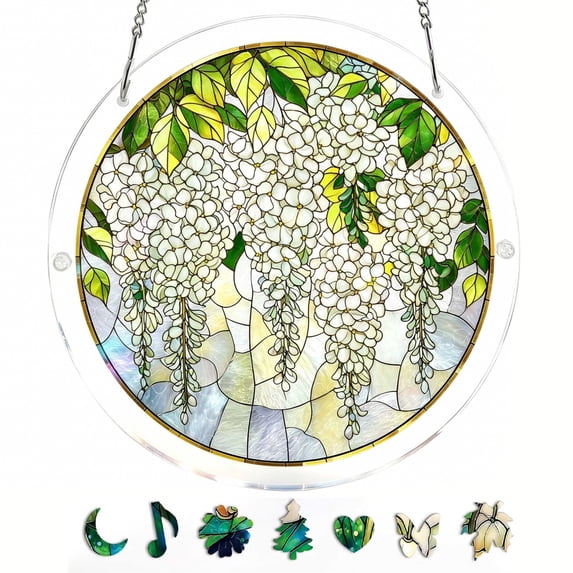 Acrylic Puzzles Suncatcher Window Hanging - Sun Catcher Kits For Adults Puzzles,Window Decorations Acrylic Window Hanging,Window Suncatcher Window Suncatcher Puzzle