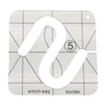 thumbnail image 1 of Acrylic Quilting Template - Motion Quilting Ruler, No Fabric Marking, Versatile Compatibility - For Domestic Sewing Machines, Diy , Diy Crafts, Sewing Enthusiasts, 1 of 8