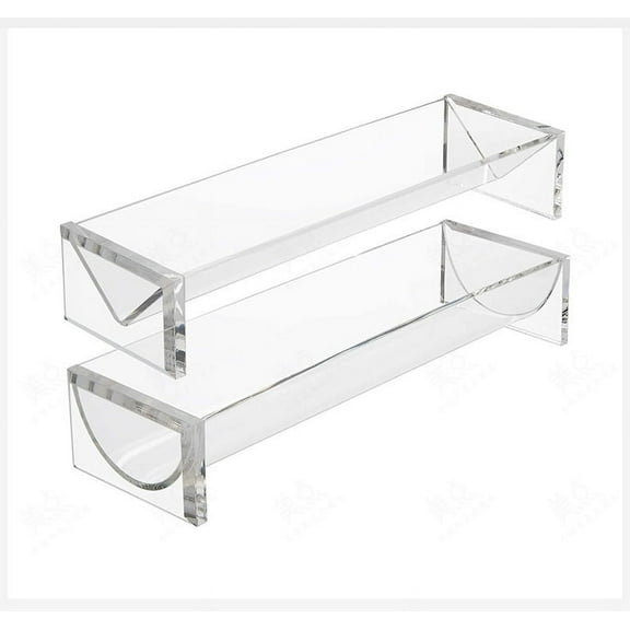 Acrylic Rectangular Cookie Tray Restaurant Dessert Tray Fruit Food Display Rack
