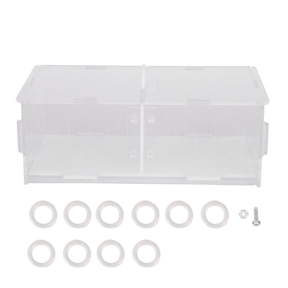 Acrylic Reptile Breeding Box Insect Landscaping Feeding Box for Fighting Crickets
