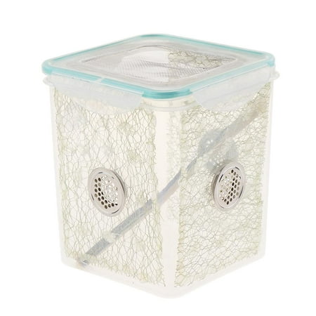 Acrylic Reptile Breeding Feeding Box Terrarium Habitat Cage for Turtle 4