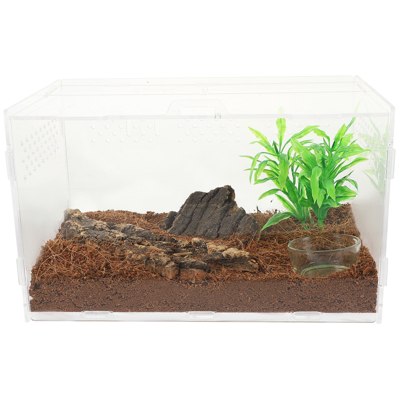 Acrylic cage tank terrarium hamster deals