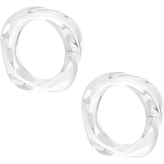 Acrylic Resin Bangle Retro Wide Geometric Bracelets Fashion Wrap Bracelets Colorful Irregular Wrists Bracelet Transparent Square Bracelet for Women for DIY