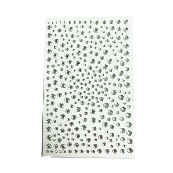 Acrylic Rhinestones Pearls Elegant Face Jewelry Stickers Face Decorations for Weddings Birthdays Theme Photography