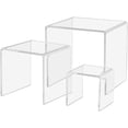 thumbnail image 1 of Acrylic Riser Set 6 Premium Three Piece Riser Sets, 1 of 9