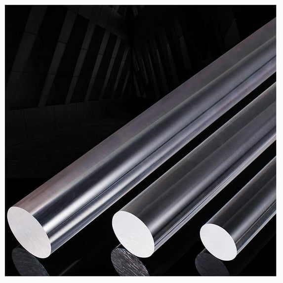 Acrylic Rod Plastic Rods Acrylic Round Rod Cake Dowels Plastic Cylinder Rods For Model Making Decoration Handicrafts
