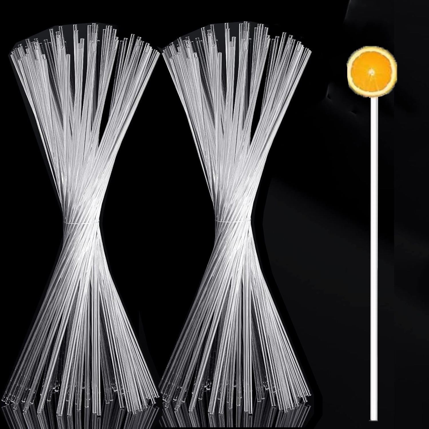 Solid Plastic Rod Swpeet 15Pcs Milkly Plastic Rods Assortment Kit, Diameter 5mm Polymer Rod