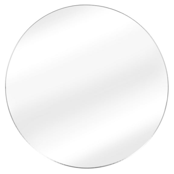Acrylic Round Mirror for Outdoor Photography Circle Shape Mirror for Room Decor Photography Background Mirror