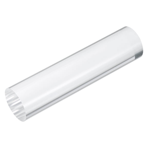 Acrylic Round Rods 1 3/16" x 4 3/4" Clear Acrylic Dowel Rods Sticks Acrylic Plastic Sticks Strip for DIY Crafts Decorations - 30mm x 120mm
