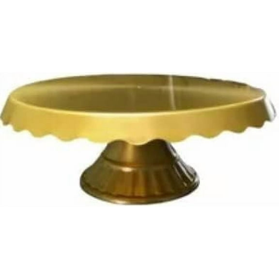 Acrylic Round Slim Lace Cake Stand Cupcake Stand Candy Stand (GOLD)