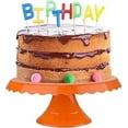thumbnail image 1 of Grupo Mirandinha - Slim Acrylic Cake Stand with Lace - Durable & Elegant - Orange Finish, 1 of 4
