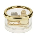 thumbnail image 1 of Acrylic Round Transparent Wind Music Box with Melody Over The Rainbow, 1 of 7
