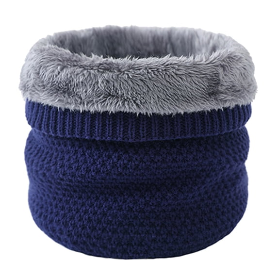 Acrylic Scarf Warm Neck Sleeve High Neck Thickened Wool Single Loop Sleeve Winter Scarves for Women Cold Weather Scarfs for Women Oversized