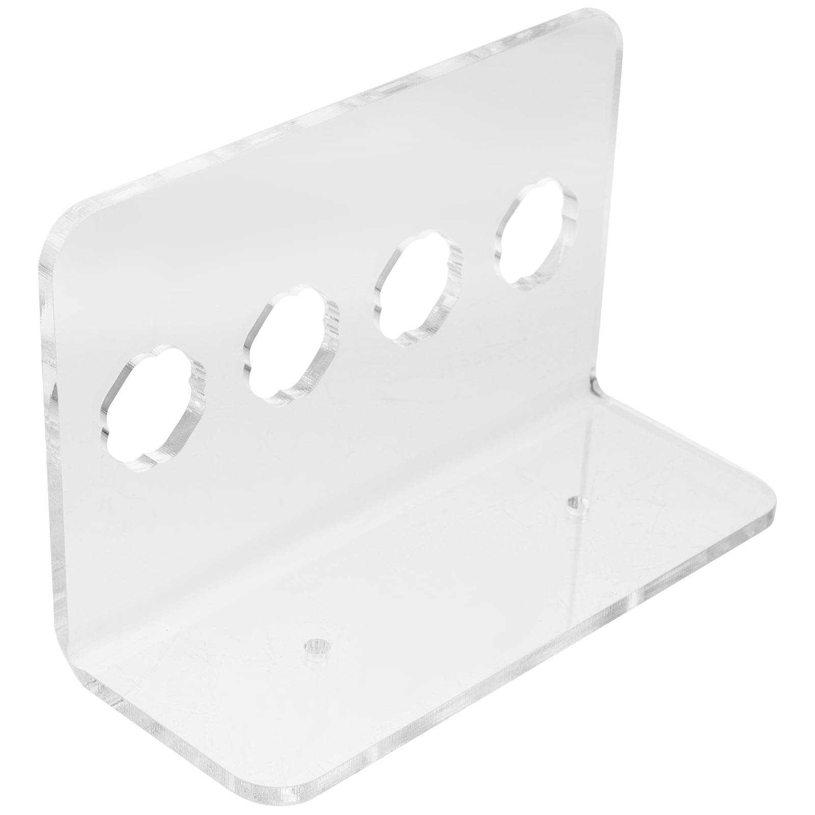 Acrylic Scissor Holder 4-Slot Wall Mounted Scissor Holder Rack ...