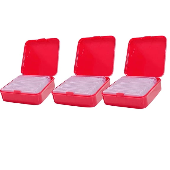 Acrylic Seamless Transparent Double-Sided Sticker Multifunctional Double-Sided Tape For Teens 14+, Strong Adhesive No Residue, 3 Boxes (60 Pieces Each) Total 180 Strips