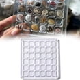 thumbnail image 1 of Acrylic Seashell Display Box, 36/64/100 Grids Acrylic Organizer Box Stackable, Seashell Storage Box, Clear Acrylic Diamond Gemstone Beads Storage Display Organizer Box, 1 of 7