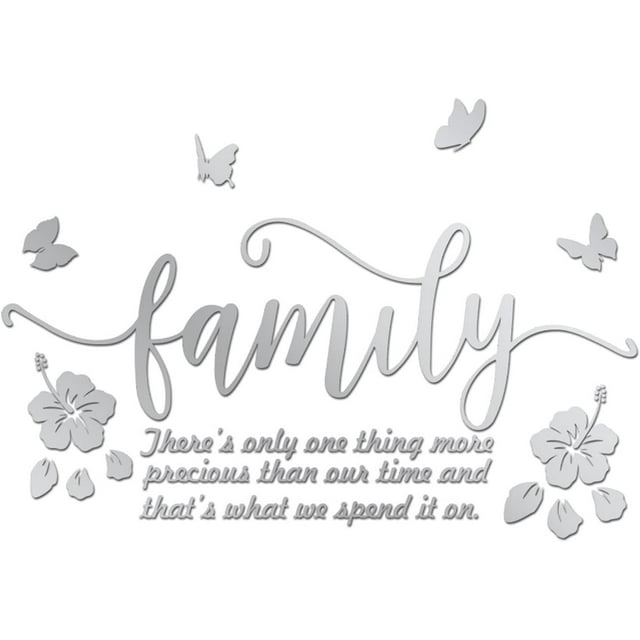 Acrylic Self Adhesive Furniture Films For Mirror Wall Stickers