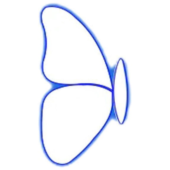Acrylic Sewing Tool Pretty Butterfly Beautiful Butterfly Stencil Ruler