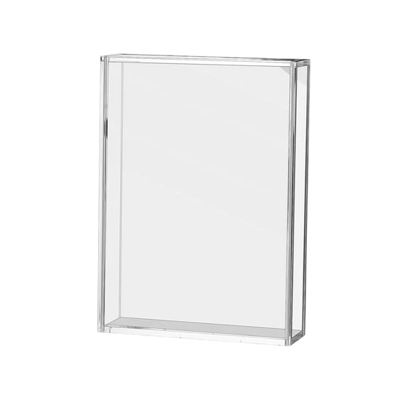Acrylic Shadows Box Diys Tabletop Display Frame Clear Memory Boxes for Dried Flower Room/Birthday/Weddings/Party Decors