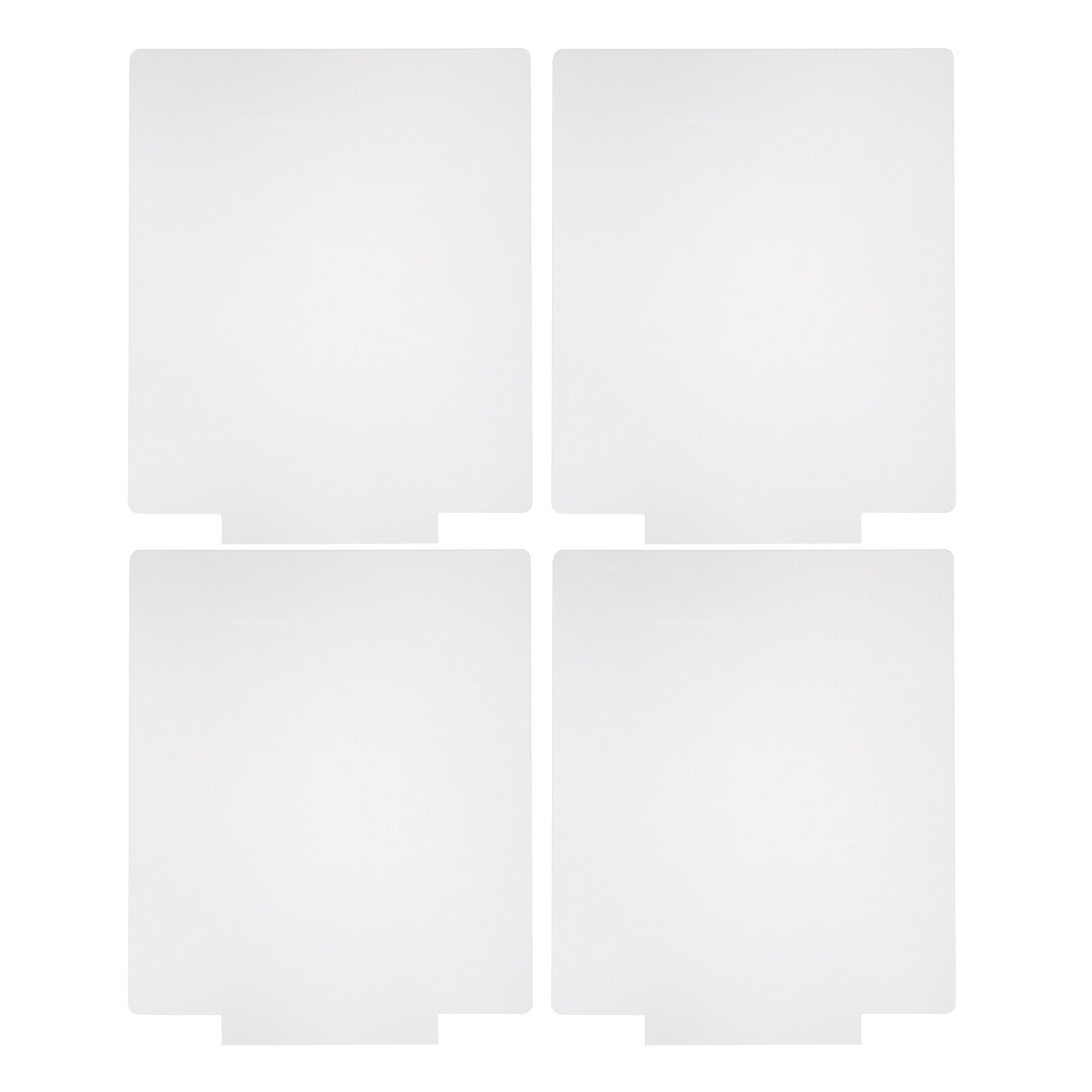 SimbaLux Acrylic Sheet Clear 4 x 6 Panel 0.08 Thick 2mm Plexiglass Board,  Easy to Cut, Pack of 5 