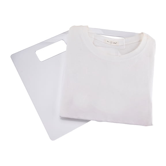 SSWBasics Acrylic Shirt Folding Board - 10 in W x 12 in H