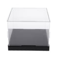 thumbnail image 1 of Acrylic Showcase Display Showcase Dustproof Boxes Model Collectibles , Clear, 30x30x20cm, 1 of 8