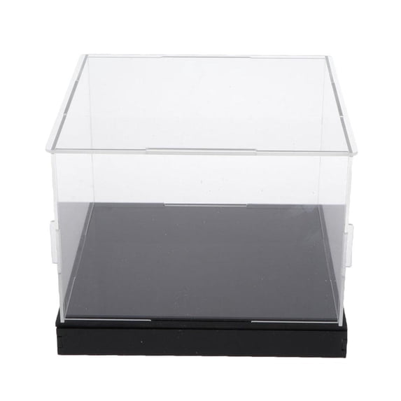 Acrylic Showcase Display Showcase Dustproof Boxes Model Collectibles , Clear, 30x30x20cm