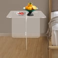 thumbnail image 1 of Acrylic Side Table, End Table, Free Standing Clear Modern Bedside Table, 1 of 24