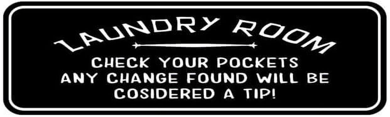 SmartSign Metallschild „Laundry Room Rules“ – 35,6 X 25,4 Cm, Laminiertes Aluminium, Wetterfest, Für Waschküche & Keller