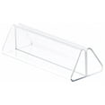 thumbnail image 1 of Acrylic Sign Clips 6-Pack, Clear Display Holders 6"x2.5", Label Pinch Clips for Tabletop, Countertop, Office, Restaurant, Trade Show, 1 of 2