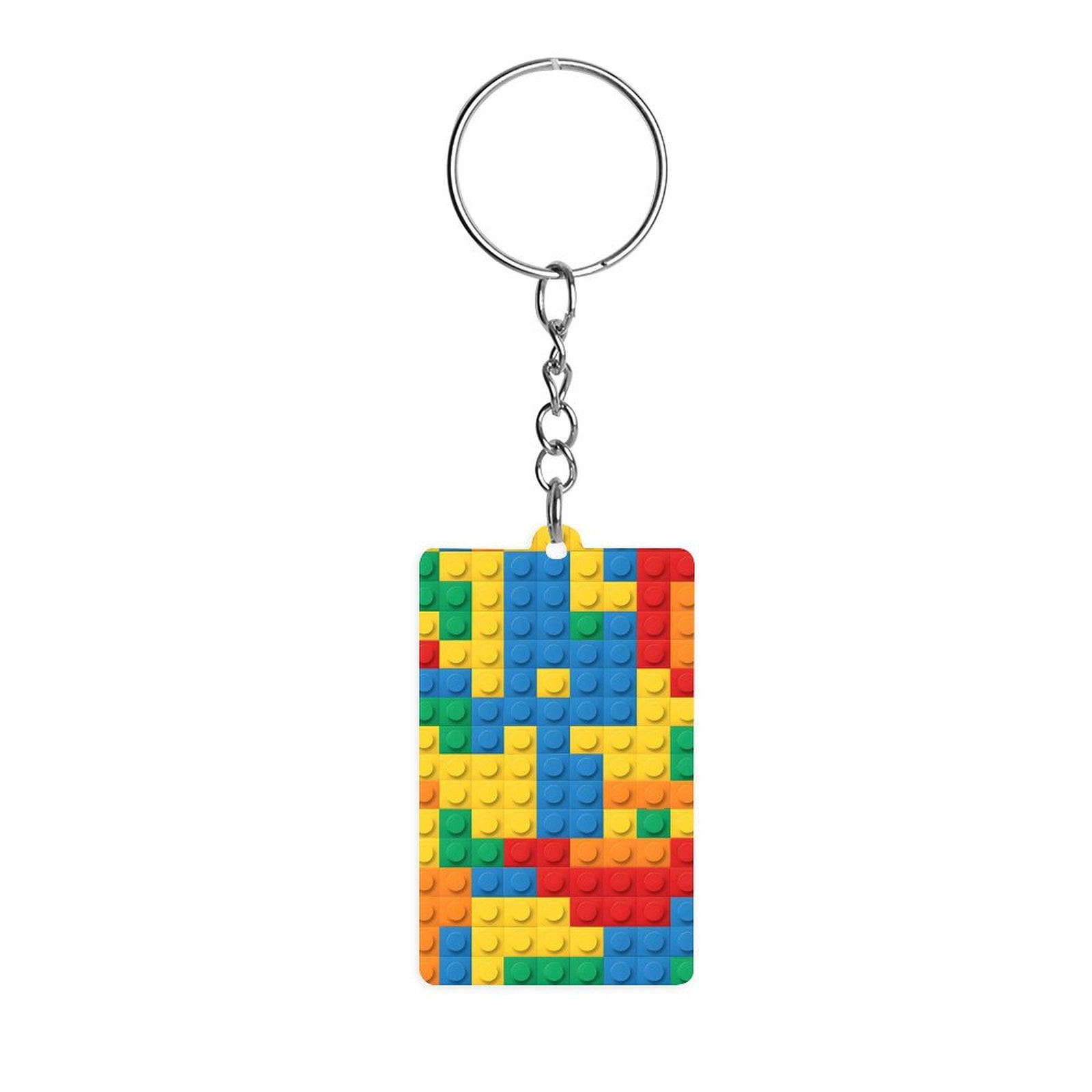 Acrylic Single-Sided Key Ring 1.2×2in Hardness, Light Weight ...