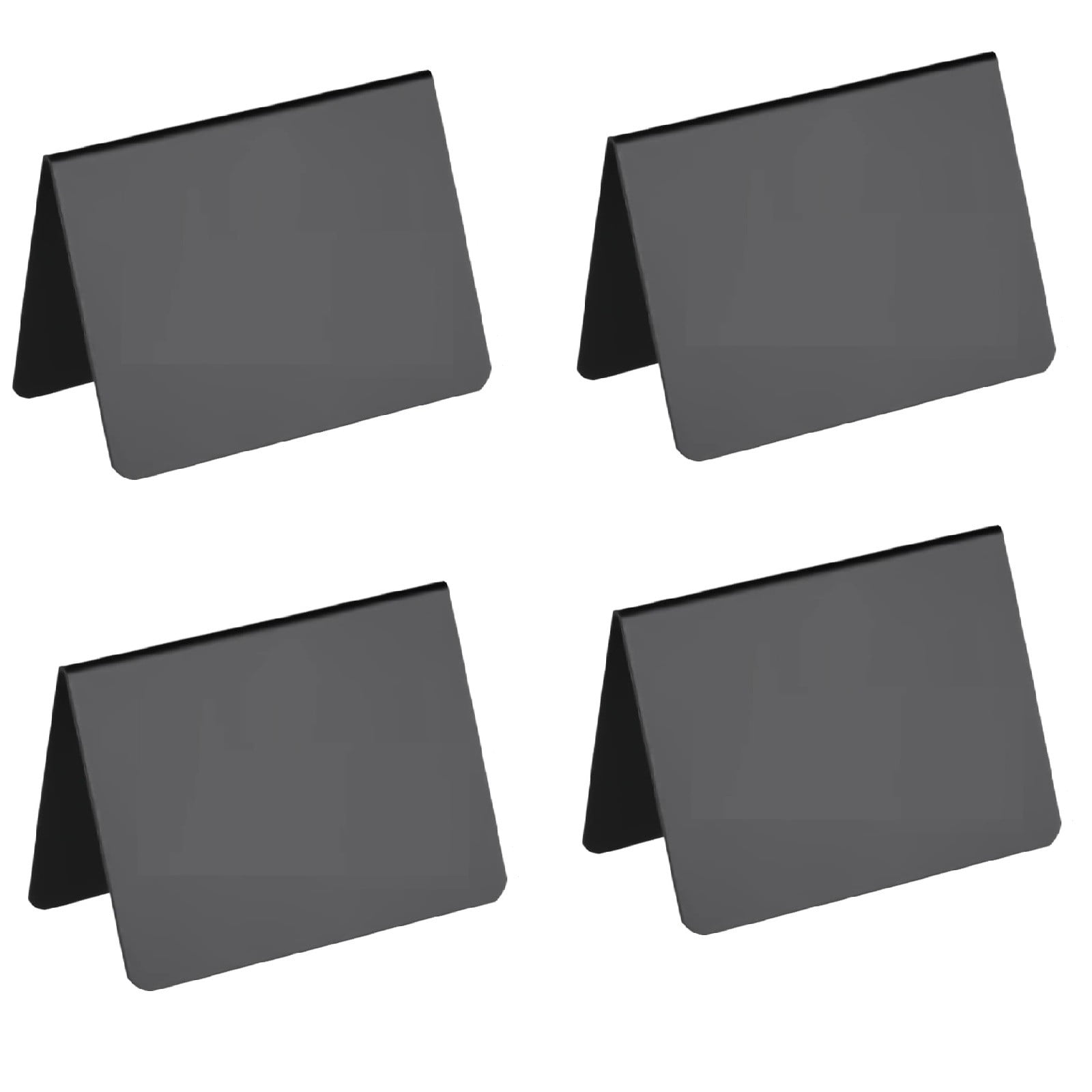 Acrylic Small Blackboard L Shaped V Shaped Desktop Display Label