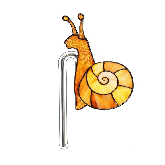 Acrylic Snail Planter Insert - Transparent Decorative Flower Pot with Multi-Use Holder for Plants/Office Supplies, Eco-Friendly Desktop Decor Gift(E)