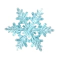 thumbnail image 1 of Acrylic Snowflake Ornament – Translucent Christmas Pendant with Crystal Finish, Holiday Decoration for Tree, Wedding, Party, Crafts, 1 of 5