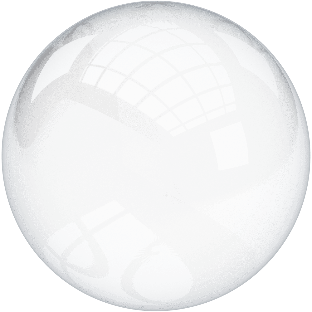 Plastic-Craft Acrylic Plexiglass Spheres, Clear - 1-1/4