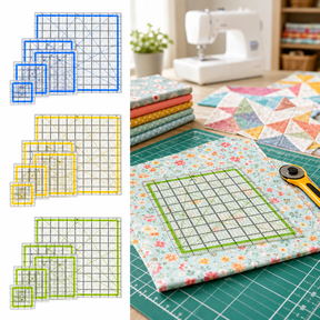 Lexan Ruler Quilting Square Rulers for Precision Sewing