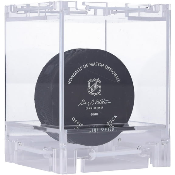 Hockey Puck Display Case - Collapsible and Stackable