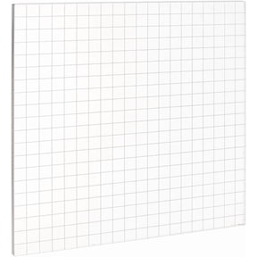 Acrylic Stamp Block Clear Stamping Tools Set with Grid Lines Square Decorative Mounting Blocks for Stamping Scrapbooking Craft DIY Making 7.87x7.87x0.23 Inch Clear