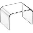 thumbnail image 1 of Acrylic Step Stool 9in Step Stools for Kids 250-LBS Capacity Rounded and Sturdy Corner Bedroom Kitchen Bathroom Assistance Step Stool Easy to Clean (1, Stool), 1 of 13