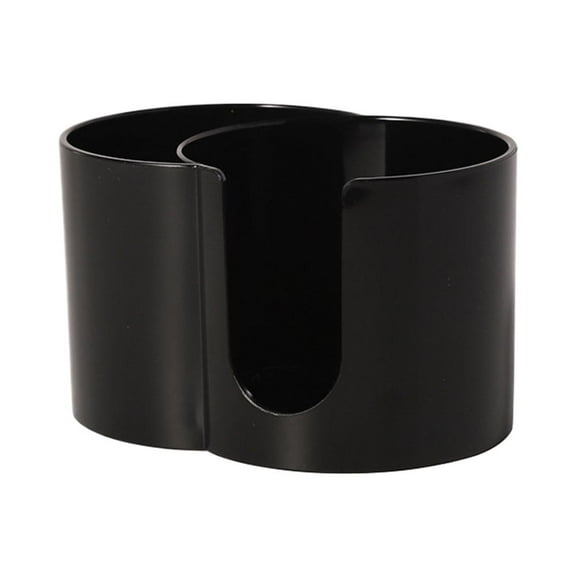 Acrylic Storage Box Bathroom Jar Makeup Organizer Cotton Round Pad Holder X