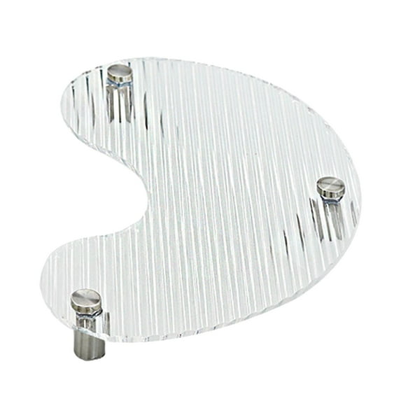 Acrylic Storage Tray Nordic Organizer Ornaments Decorative Clear Table Plate Sturdy for Home Drawer Breakfast Dessert Sundries Meniscus