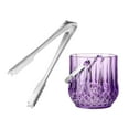 thumbnail image 1 of Acrylic Storage Tub, Drinks , Champagne Beer Chiller, Bucket, Party Beverage Bin for Beer Bottles Home Cocktail Parties , Violet Round, 1 of 8