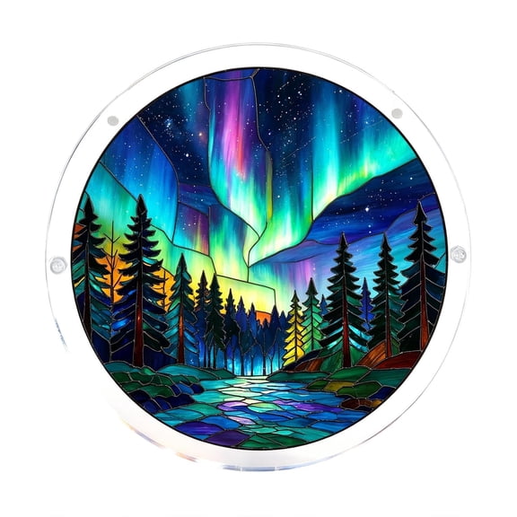 Acrylic Sun Catcher Jigsaw Puzzle, 2026 New 83 Pieces Acrylic Stained Glass Puzzles Suncatcher, Adults DIY Suncatchers Kits for Doors Garden and Window Hanging